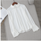 Blusa Ejecutiva de Gasa con Mangas Largas - Estilo Secretary Kim