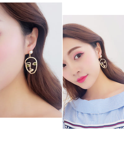 Aretes de Perla con Diseño de Personalidad Coreana - Image 14