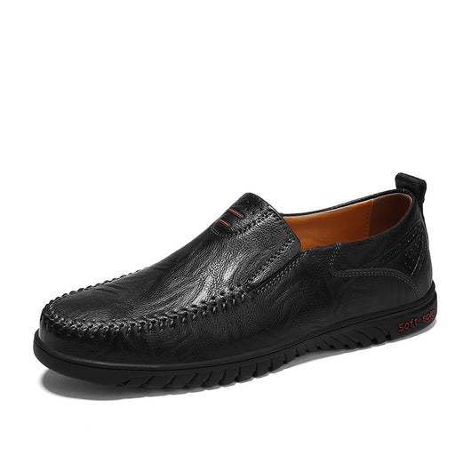Zapatos de Cuero Casual Estilo Coreano para Hombre - Image 18