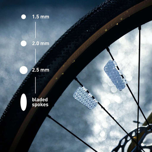 Luz trasera reflectante LED para bicicleta de montaña