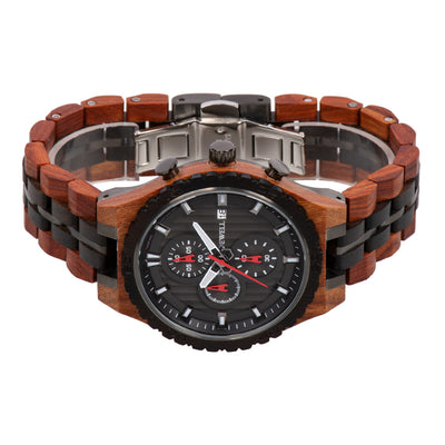 Reloj de Acero y Madera para Hombre - Multifuncional - Image 4