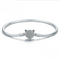 Pulsera Base Gato Plata DIY S925 - Diseño Encantador Chapado en Platino