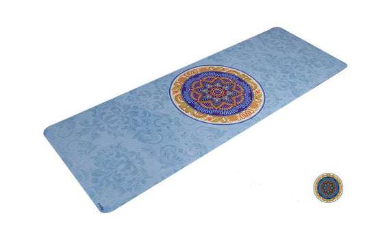 Tapete de Yoga Antideslizante de Caucho Natural 1.5mm - Portátil y Resistente al Calor - Image 2