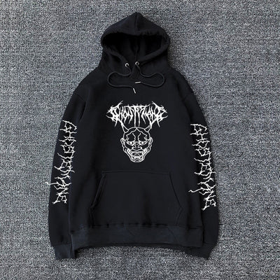 Sudadera con Capucha Estampada