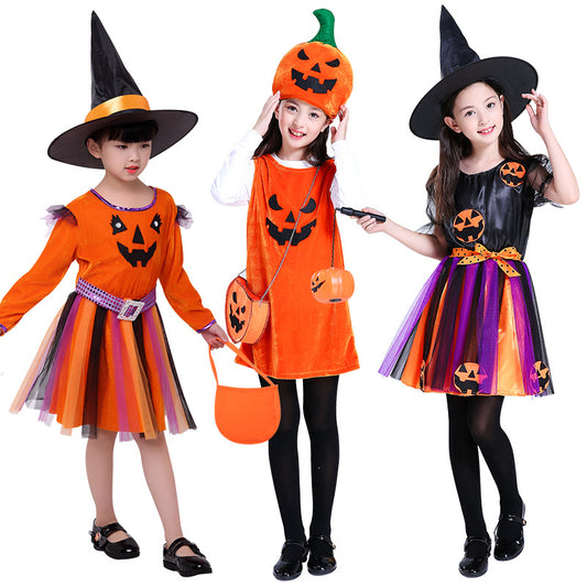 Disfraz de Calabaza para Niñas - Traje Halloween Infantil