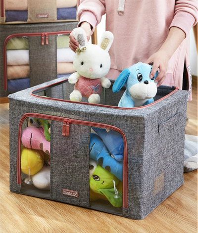 Caja Organizadora Plegable de Tela para el Hogar - Image 21