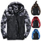 Chaqueta Táctica Camuflaje con Capucha para Hombre