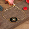 Stone Bead Pendant Women Paved Sun Flower Negro Agate Bracelet