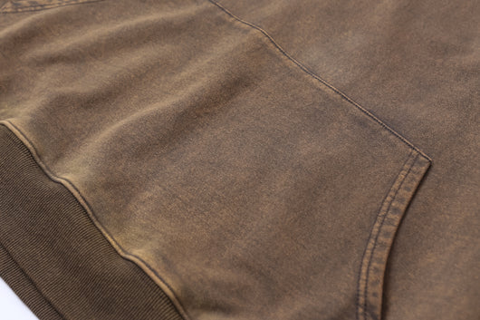 Sudadera con Capucha Desgastada Efecto Vintage para Hombre - Image 19