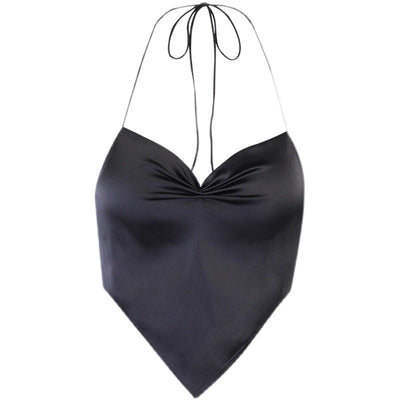 Camiseta Escotada con Tirantes Ajustables y Pliegues Elegantes - Image 10