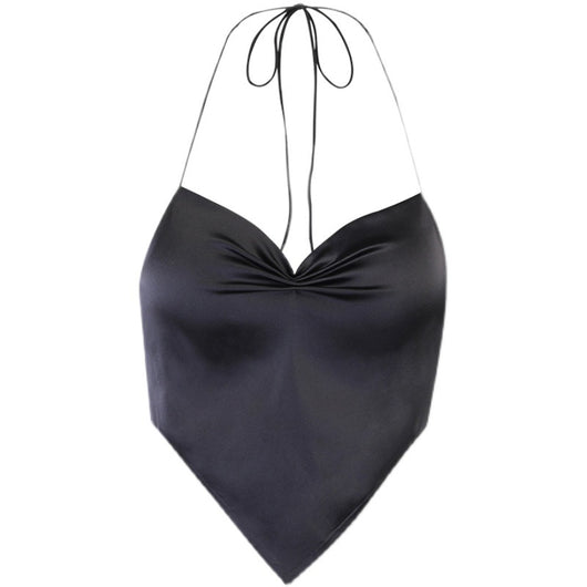 Camiseta Escotada con Tirantes Ajustables y Pliegues Elegantes - Image 10