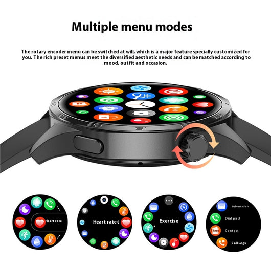 Reloj Inteligente WATCH5 PRO - Llamadas Bluetooth, Monitor Cardíaco y Presión Arterial - Image 24