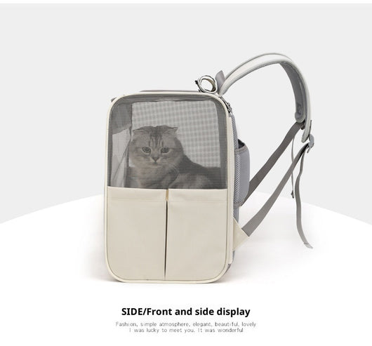 Mochila Transportadora para Mascotas de Gran Capacidad - Image 12
