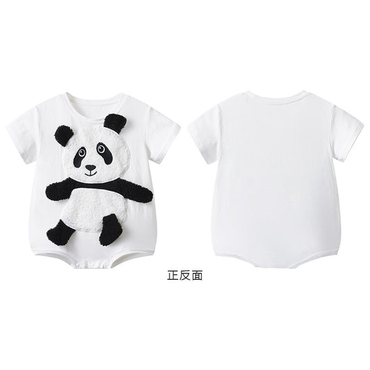 Mono Corto de Ocio con Diseño 3D de Panda - Image 2