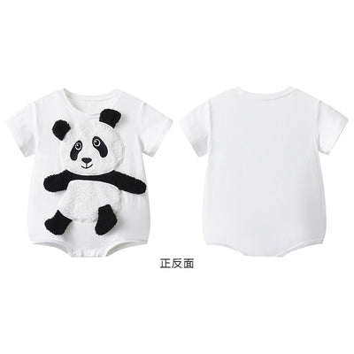 Mono Corto de Ocio con Diseño 3D de Panda - Image 2