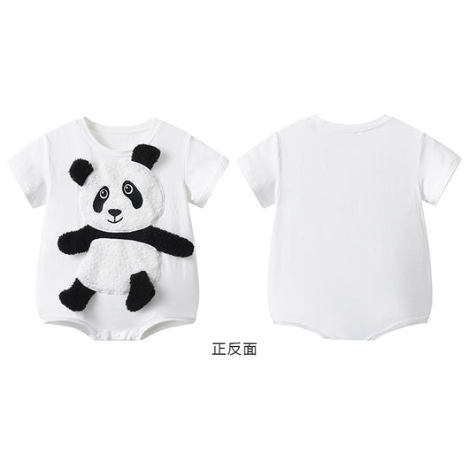 Mono Corto de Ocio con Diseño 3D de Panda - Image 2