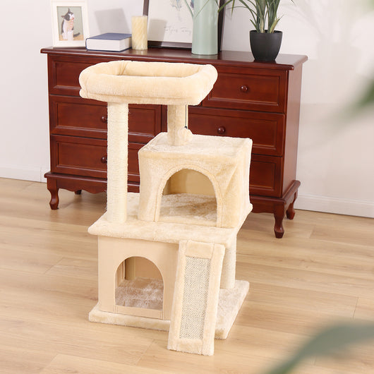Torre de Lujo para Gatos con Doble Condominio y Percha Espaciosa - Image 21