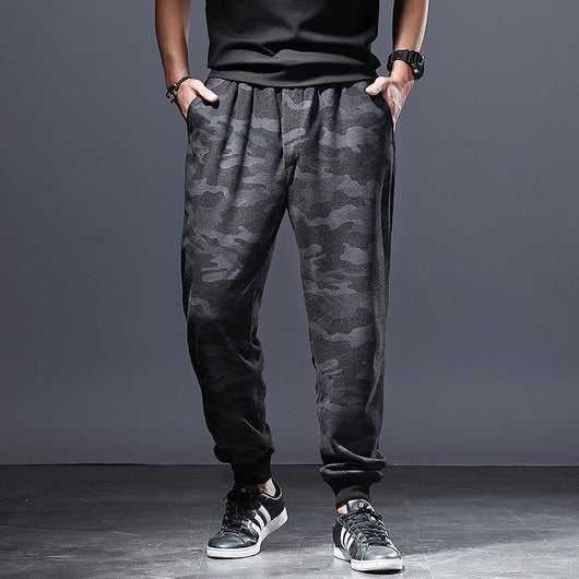 Pantalón Deportivo Plus Size Hombre Transpirable con Cintura Ajustable