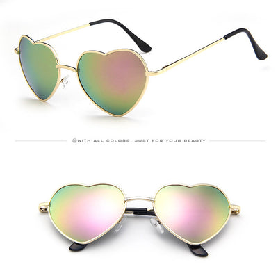 Gafas de Sol Corazón Melocotón - Estilo Moderno y Protección UV - Image 6
