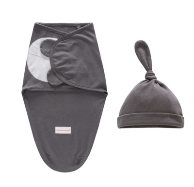 Saco de Dormir Envolvente para Recién Nacido con Gorro - Image 33