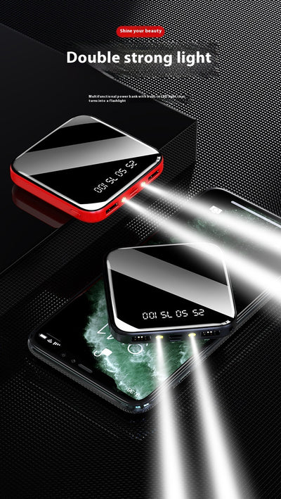 Batería Portátil Mini Espejo 20000 mAh - Carga Rápida y Diseño Compacto - Image 14