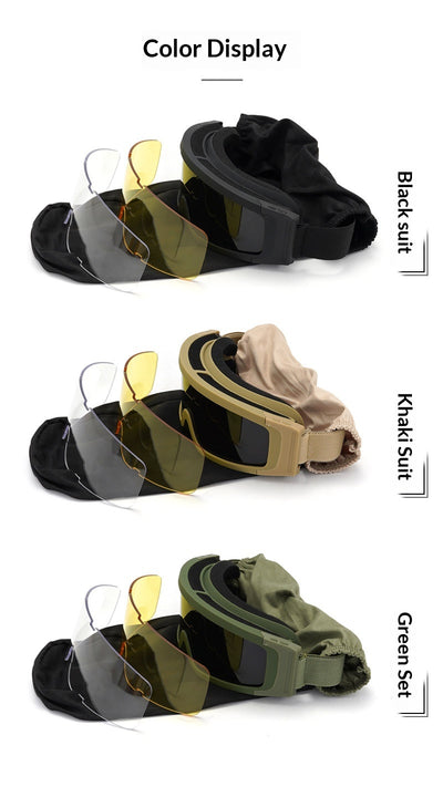 Gafas Tácticas Antiempañante con Protección Balística y Corrección para Miopía - Image 5