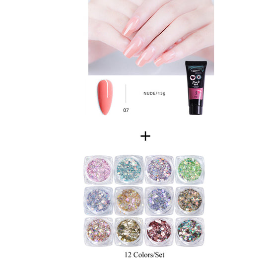 Pegamento para Extensiones de Uñas UV 15ml - Gel Cristal de Secado Rápido - Image 22