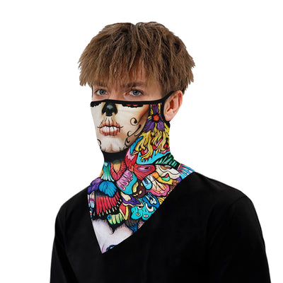 Pañuelo Triangular Estampado Payaso Halloween - Image 14