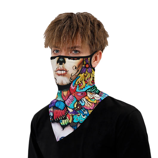 Pañuelo Triangular Estampado Payaso Halloween - Image 14