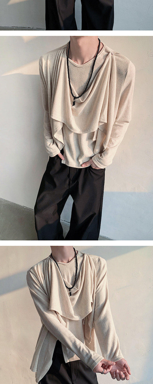 Suéter Tejido Retro de Manga Larga - Diseño Otoño Invierno - Image 12