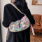 Bolsa de Hombro Messenger con Diseño de Letra de Moda
