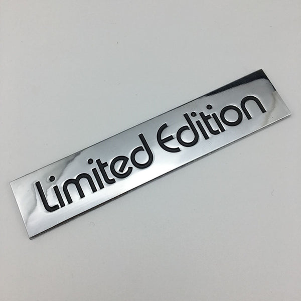 Logotipo de Auto Edición Limitada - Diseño Exclusivo