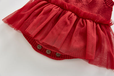 Enterizo Tejido con Tirantes para Bebé Niña - Image 11