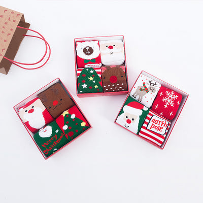 Calcetines Navideños Infantiles - Set de Regalo Perfecto - Image 3