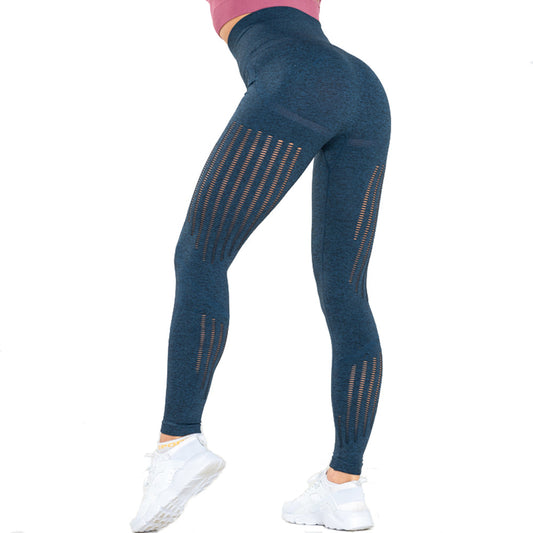 Pantalones de Yoga Cintura Alta para Mujer - Tejido Cómodo