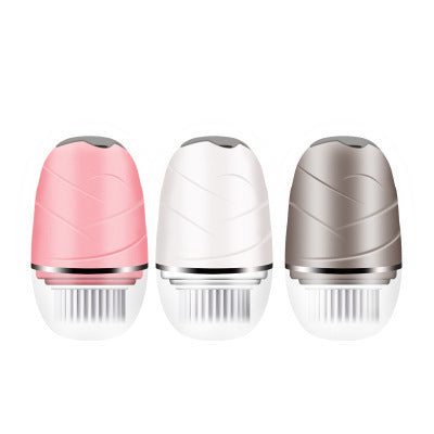 Limpiador Facial Eléctrico 3 en 1 - Masajeador de Poros y Limpieza Corporal