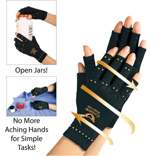Guantes de Compresión con Cobre para Terapia - Image 2
