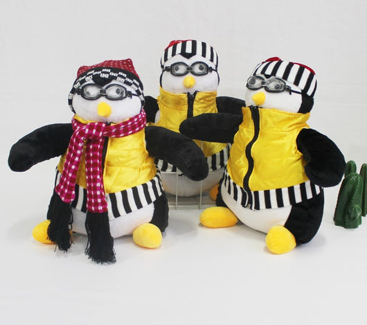 Peluche Pingüino HUGSY de Joey - Muñeco Suave para Niños