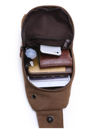 Bolso de Pecho de Lona para Hombro o Cruzado - Image 18