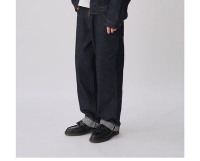 Chaqueta Denim Azul Profundo con Cierre para Hombre - Primavera Verano - Image 12
