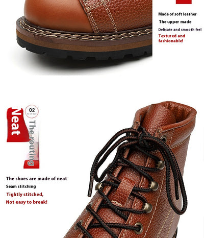 Botas Martin Altas Estilo Británico para Hombre - Image 15