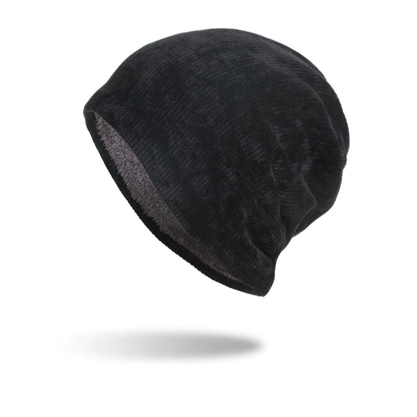 Gorro de Invierno Hombre Terciopelo Pana Tejido Térmico - Image 13