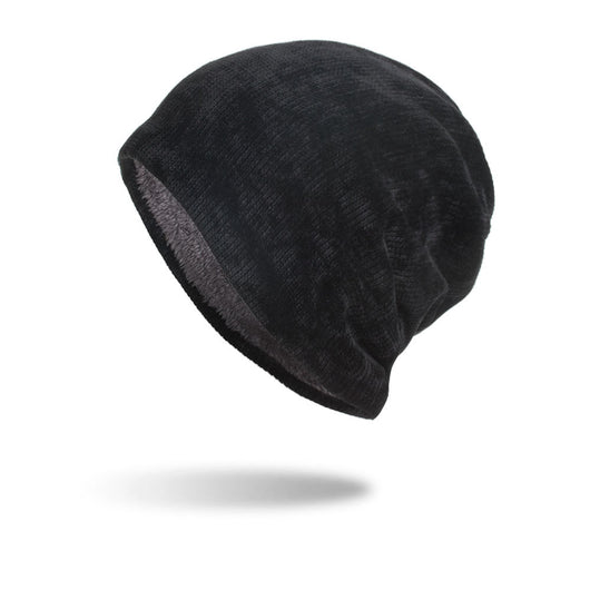 Gorro de Invierno Hombre Terciopelo Pana Tejido Térmico - Image 13