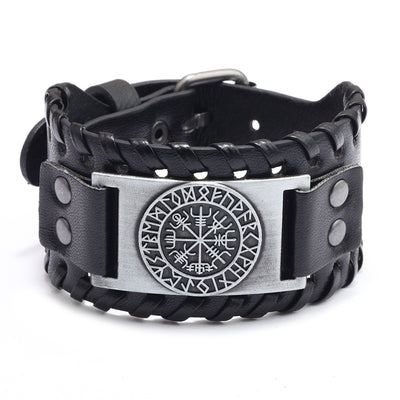 Pulsera de Cuero Ancha para Hombre - Image 14