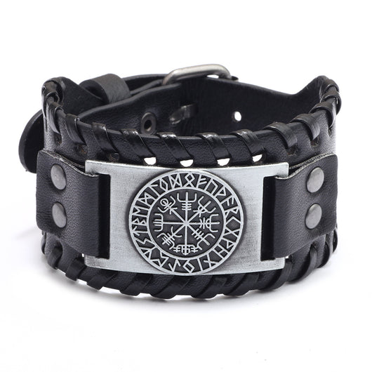 Pulsera de Cuero Ancha para Hombre - Image 14