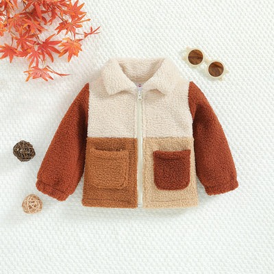Chaqueta Polar Infantil con Cierre de Cremallera - Diseño Adorable