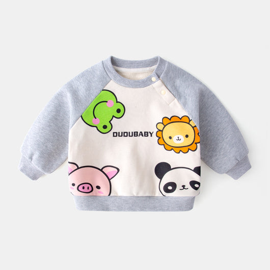 Suéter Infantil Primavera - Camisa Base de Algodón para Niños - Image 6