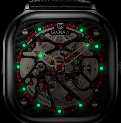 Reloj Mecánico Automático con Esfera Transparente - Image 9