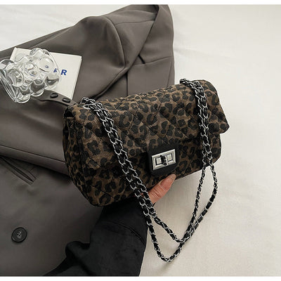 Bolso Bandolera Cuadrado Estampado Leopardo - Image 12