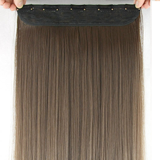Peluca de un clip con cinco extensiones de cabello sintético - Image 13